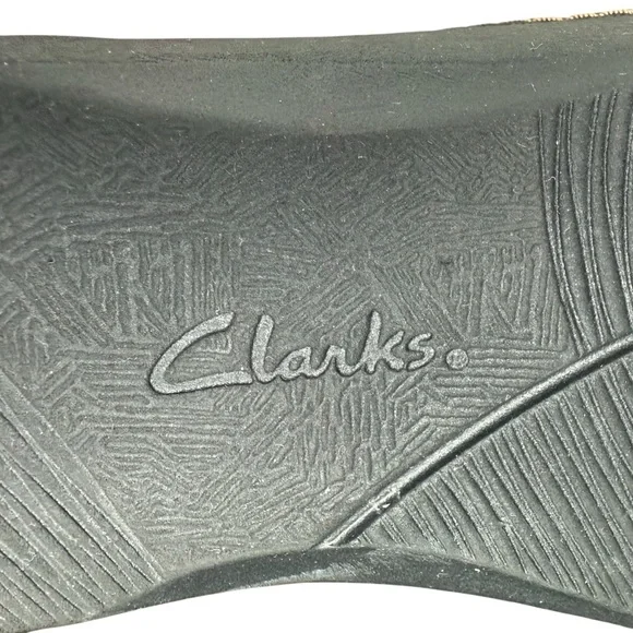 Cloudsteppers by Clarks Dark Brown/Black  Leather Comfort Sandals/shoes size 7 - Picture 9 of 10